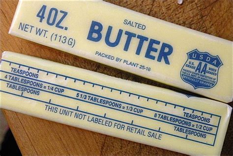 A standard stick of butter contains 8 tablespoons or 4 ounces. Learn more about the equivalent measurements of butter and how to measure butter accurately with helpful …